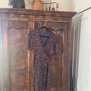 Madewell Mini Wrap Dress